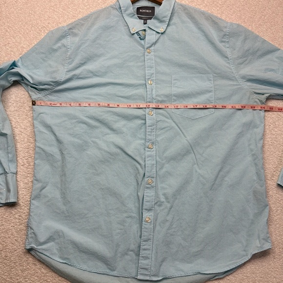 Bonobos Standard Fit Men’s Lightweight Button Down Shirt Light Blue Size XL - Picture 7 of 7
